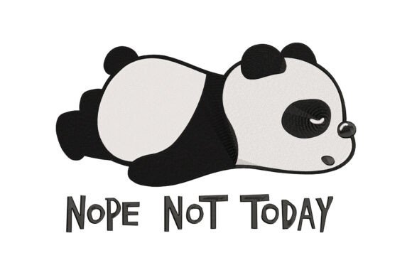 Download Nope Not Today Panda - Panda Collection