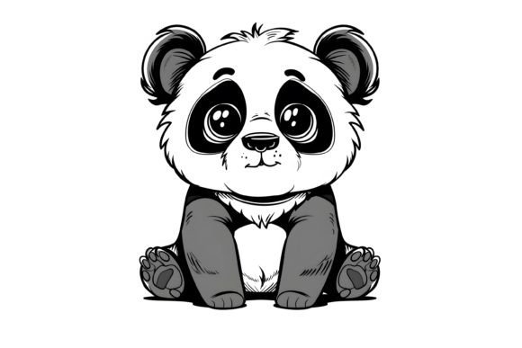 Download Panda Coloring Page for Kids - Panda coloring Collection