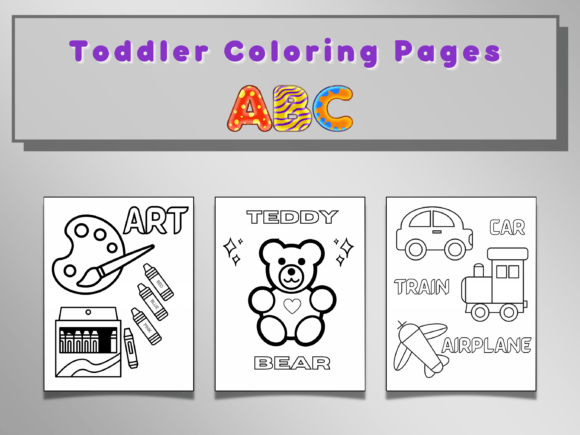 Download Toddler Coloring Pages - Premium Resources