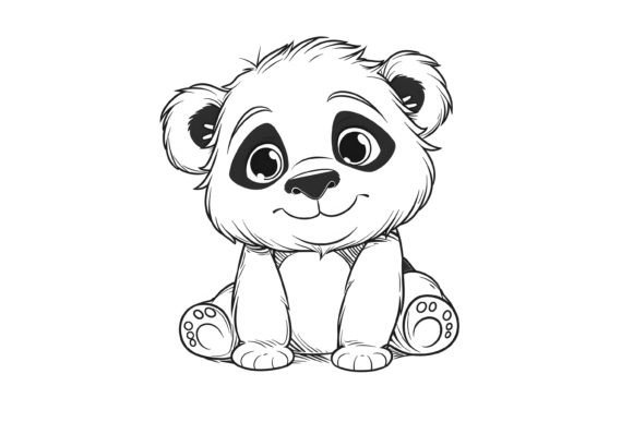 Download Panda Coloring Page for Kids - Premium Resources
