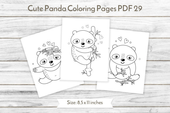 Download Panda Coloring Pages PDF 29 - Panda coloring Collection
