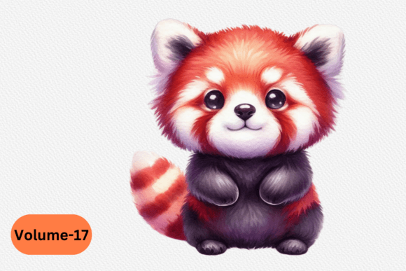 Download Red Panda Watercolor Clipart - Panda Collection