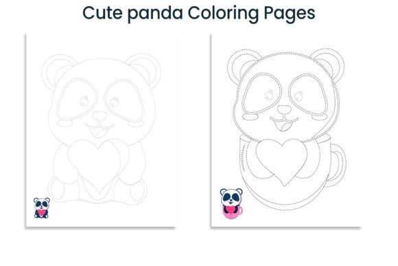 Download Cute Panda Coloring Pages - Panda coloring Collection