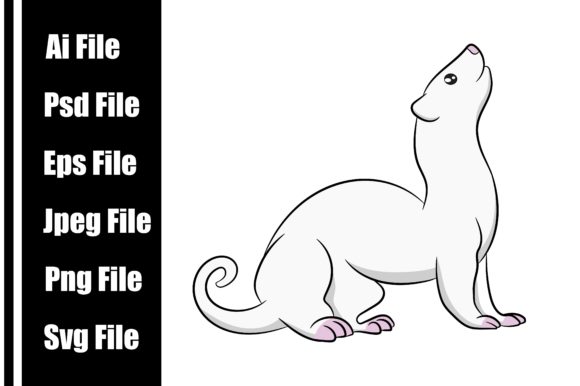 Download Ferrets Animal Cartoon Character Design - Premium Resources