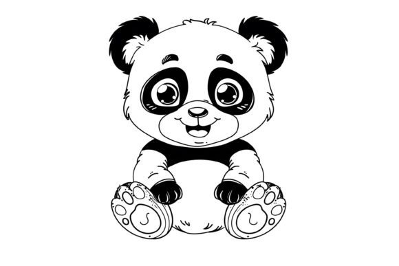 Download Panda Coloring Page for Kids - Premium Resources